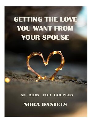 cover image of GETTING THE LOVE YOU DESIRE FROM YOUR SPOUSE